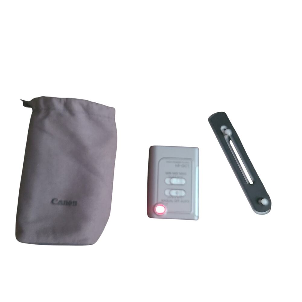 Canon HF-DC1 Handle Mount Flash for Canon Camera Cameras Complete In Box